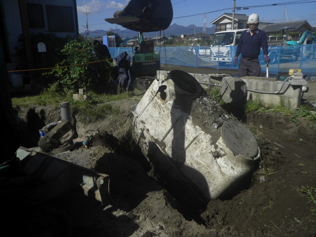 ムラタ群馬県の工務店 水道下水道　施工事例②